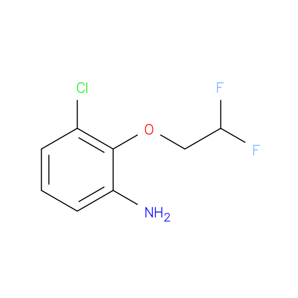 3-chloro-2-(2,2-difluoroethoxy)aniline