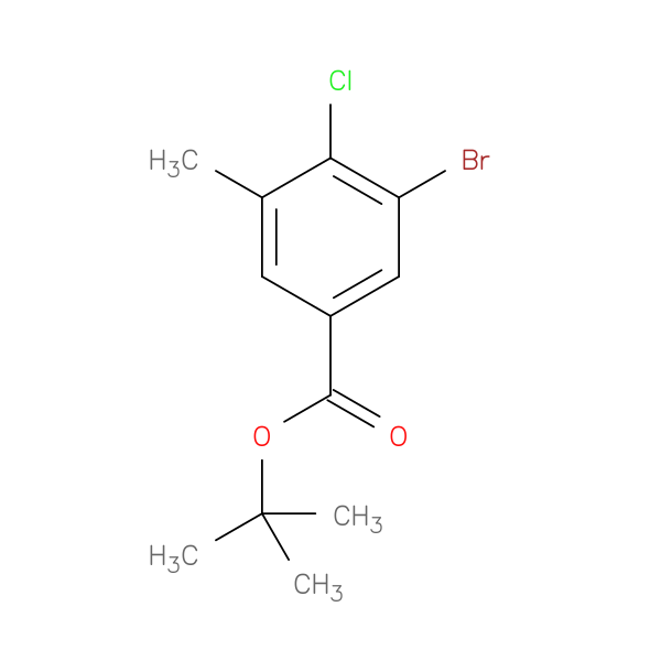 tert-Butyl 3-bromo-4-chloro-5-methylbenzoate