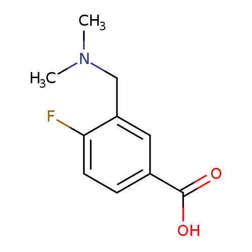 3-((Dimethylamino)methyl)-4-fluorobenzoic acid