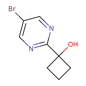 1-(5-bromopyrimidin-2-yl)cyclobutanol