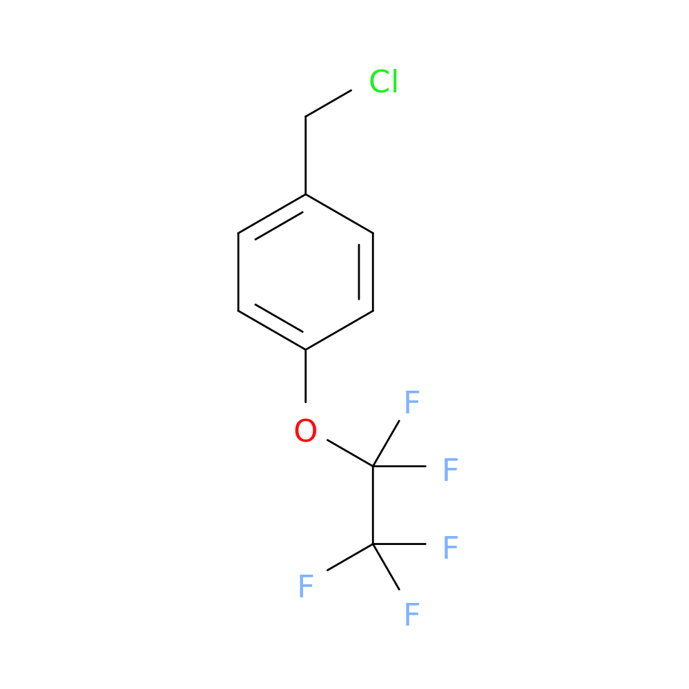 1-(chloromethyl)-4-(1,1,2,2,2-pentafluoroethoxy)benzene