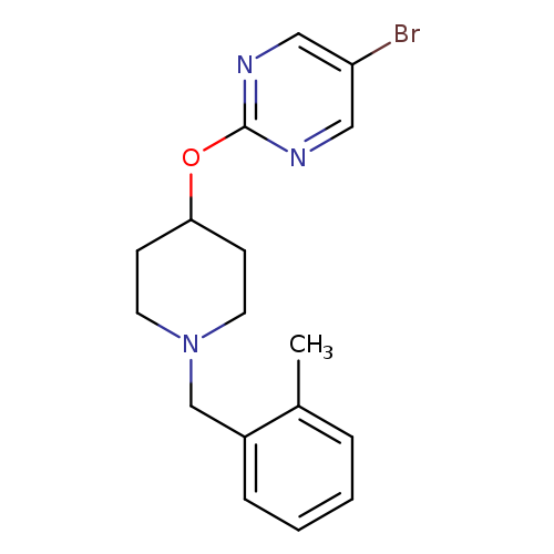 5-bromo-2-({1-[(2-methylphenyl)methyl]piperidin-4-yl}oxy)pyrimidine