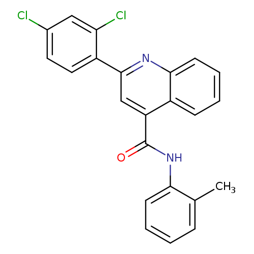 2-(2,4-Dichlorophenyl)-N-(o-tolyl)quinoline-4-carboxamide