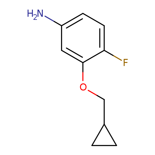 3-(Cyclopropylmethoxy)-4-fluoroaniline