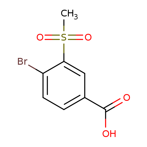 4-Bromo-3-methanesulfonylbenzoic acid