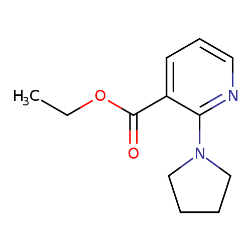 ETHYL 2-(1-PYRROLIDINYL)NICOTINATE