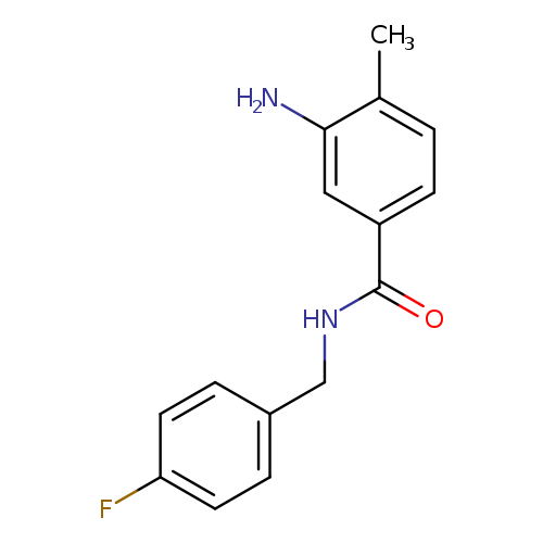 3-amino-N-[(4-fluorophenyl)methyl]-4-methylbenzamide
