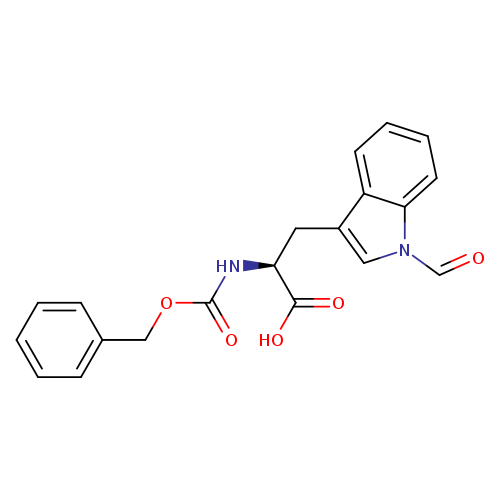 L-Tryptophan, 1-formyl-N-[(phenylmethoxy)carbonyl]-