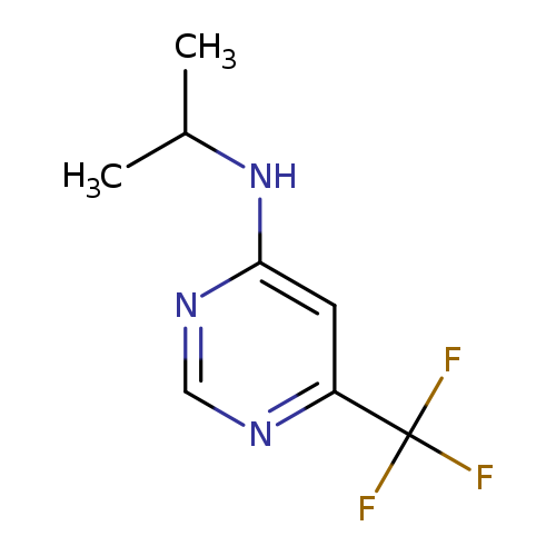 N-(propan-2-yl)-6-(trifluoromethyl)pyrimidin-4-amine