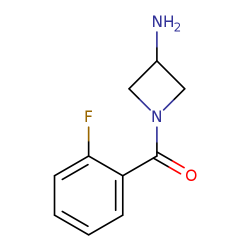 1-(2-fluorobenzoyl)azetidin-3-amine
