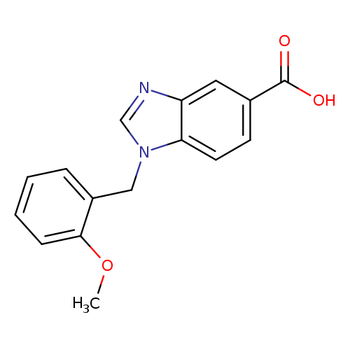 1-[(2-methoxyphenyl)methyl]-1h-1,3-benzodiazole-5-carboxylic acid