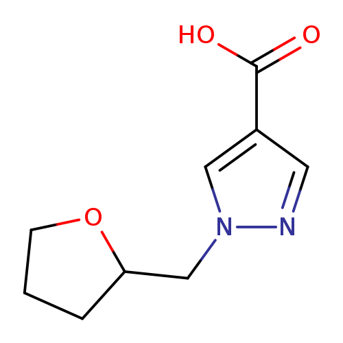 1-((tetrahydrofuran-2-yl)methyl)-1H-pyrazole-4-carboxylic acid
