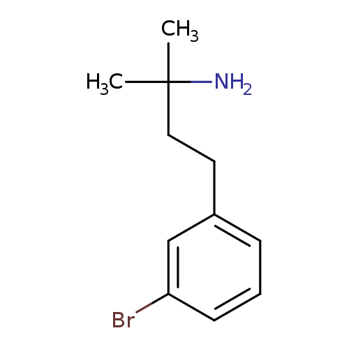 4-(3-bromophenyl)-2-methylbutan-2-amine