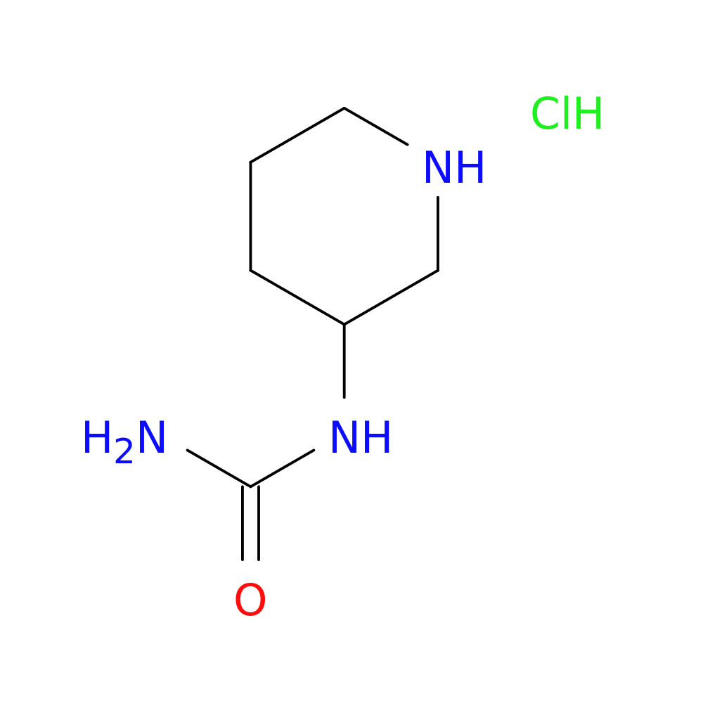 (piperidin-3-yl)urea hydrochloride