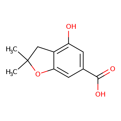 6-BENZOFURANCARBOXYLIC ACID, 2,3-DIHYDRO-4-HYDROXY-2,2-DIMETHYL-