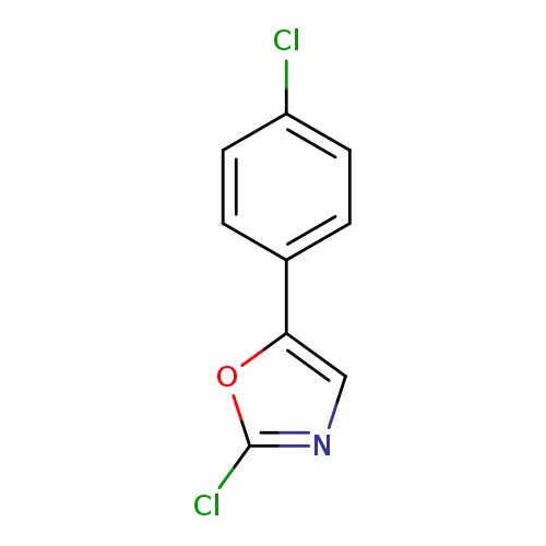 2-chloro-5-(4-chlorophenyl)-1,3-oxazole