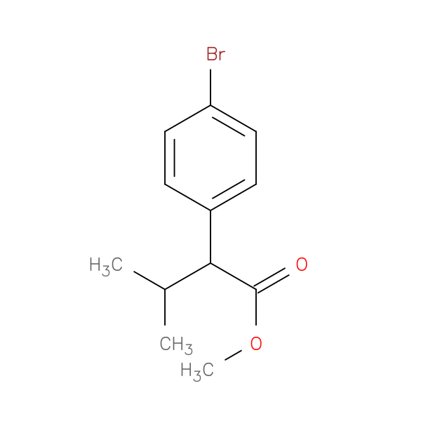 Methyl 2-(4-bromophenyl)-3-methylbutanoate