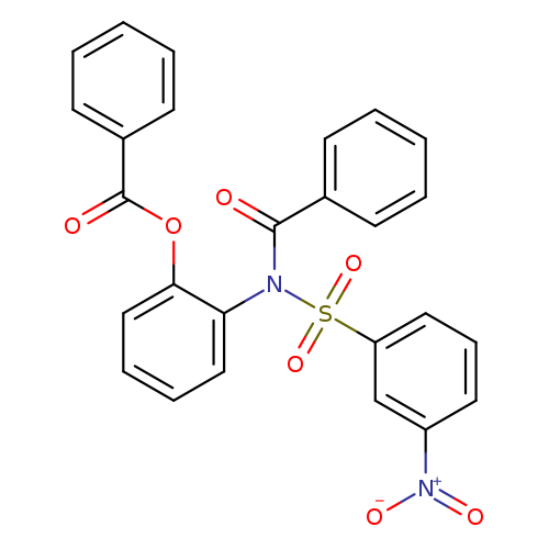 2-[N-(3-nitrobenzenesulfonyl)benzamido]phenyl benzoate