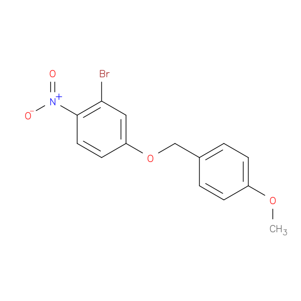2-Bromo-4-[(4-methoxyphenyl)methoxy]-1-nitro-benzene