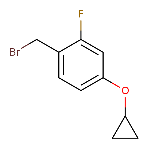 1-(bromomethyl)-4-cyclopropoxy-2-fluorobenzene