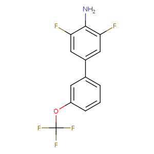 3,5-Difluoro-3'-(trifluoromethoxy)-[1,1'-biphenyl]-4-amine