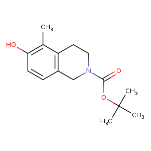 tert-Butyl 6-hydroxy-5-methyl-3,4-dihydroisoquinoline-2(1H)-carboxylate