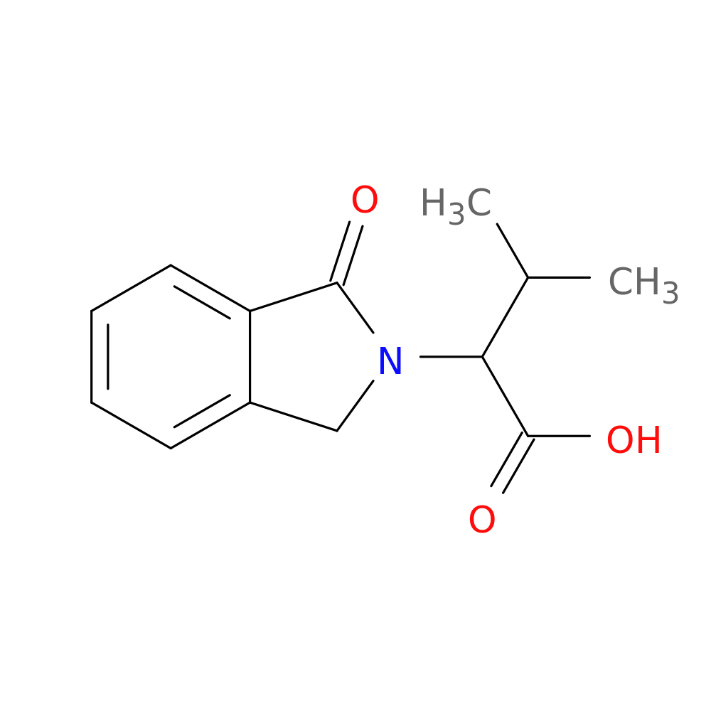 3-Methyl-2-(1-oxo-1,3-dihydro-2h-isoindol-2-yl)butanoic acid