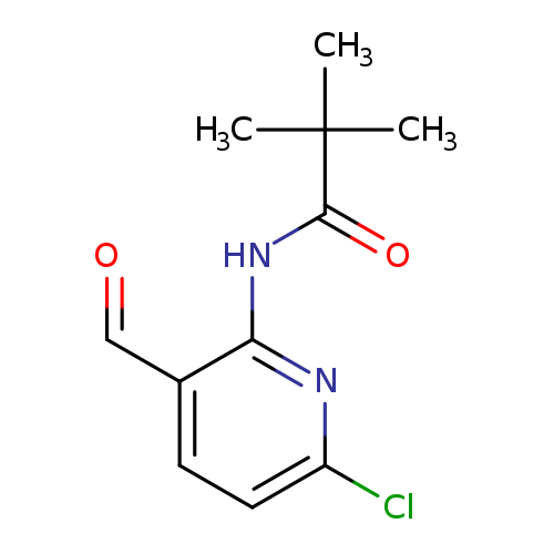 Propanamide, N-(6-chloro-3-formyl-2-pyridinyl)-2,2-dimethyl-