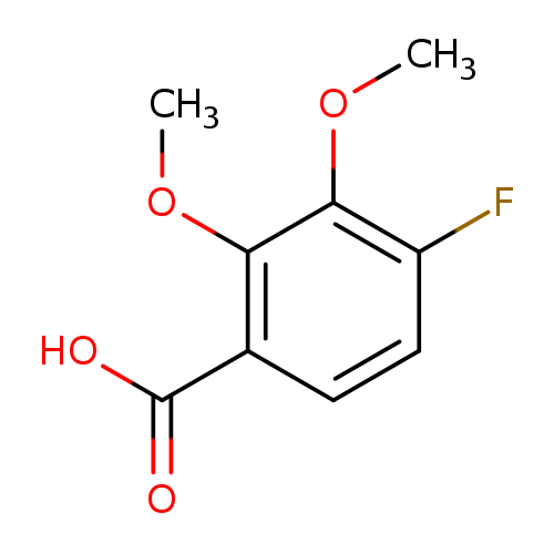 4-Fluoro-2,3-dimethoxy-benzoicacid