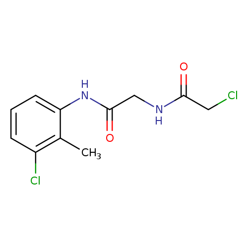2-chloro-N-{[(3-chloro-2-methylphenyl)carbamoyl]methyl}acetamide