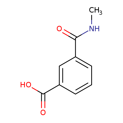 Benzoic acid, 3-[(methylamino)carbonyl]-