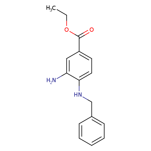 Ethyl 3-amino-4-(benzylamino)benzoate