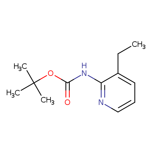 Carbamic acid, N-(3-ethyl-2-pyridinyl)-, 1,1-dimethylethyl ester