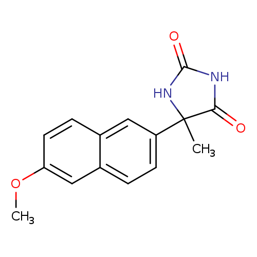 5-(6-methoxynaphthalen-2-yl)-5-methylimidazolidine-2,4-dione