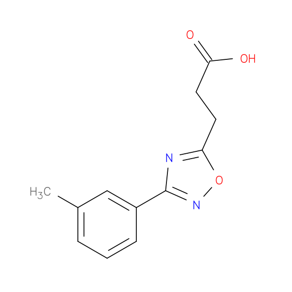 3-(3-(m-Tolyl)-1,2,4-oxadiazol-5-yl)propanoic acid