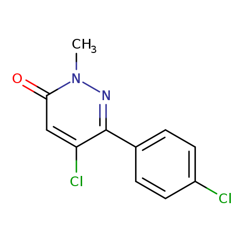 5-Chloro-6-(4-chlorophenyl)-2-methylpyridazin-3(2H)-one