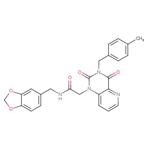 N-[(2H-1,3-benzodioxol-5-yl)methyl]-2-{3-[(4-methylphenyl)methyl]-2,4-dioxo-1H,2H,3H,4H-pyrido[3,2-d]pyrimidin-1-yl}acetamide