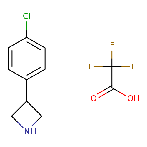 3-(4-chlorophenyl)azetidine, trifluoroacetic acid