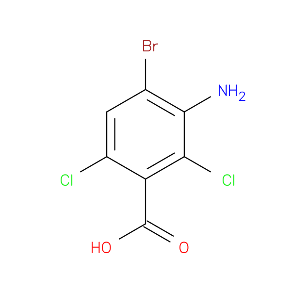 3-Amino-4-bromo-2,6-dichlorobenzoic acid