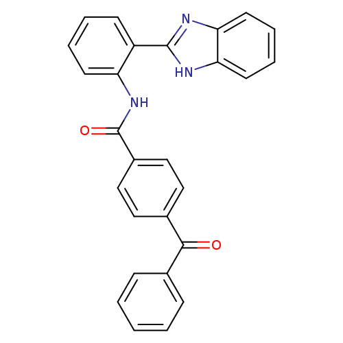4-benzoyl-N-[2-(1H-1,3-benzodiazol-2-yl)phenyl]benzamide