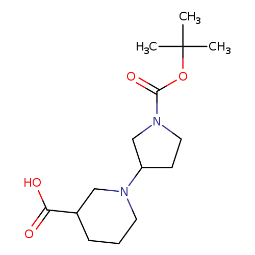1-(1-tert-Butoxycarbonyl-pyrrolidin-3-yl)-piperidine-3-carboxylic acid
