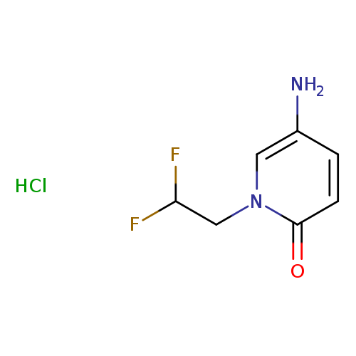 5-amino-1-(2,2-difluoroethyl)-1,2-dihydropyridin-2-one hydrochloride