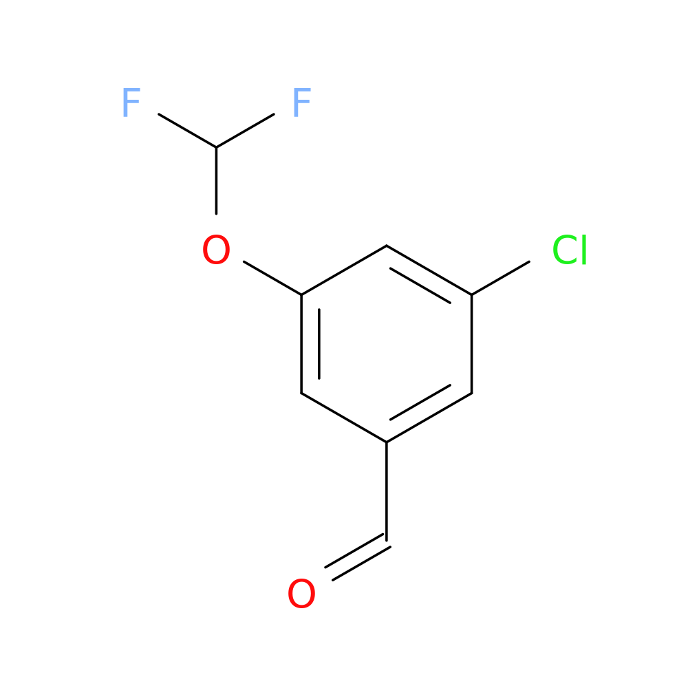 3-chloro-5-(difluoromethoxy)benzaldehyde