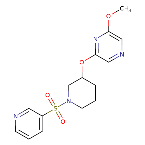 2-methoxy-6-{[1-(pyridine-3-sulfonyl)piperidin-3-yl]oxy}pyrazine