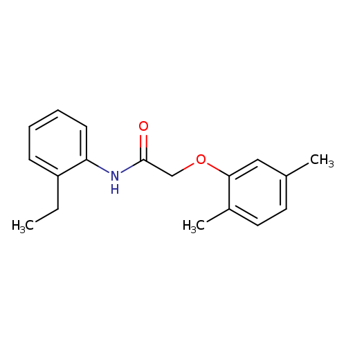 2-(2,5-dimethylphenoxy)-N-(2-ethylphenyl)acetamide