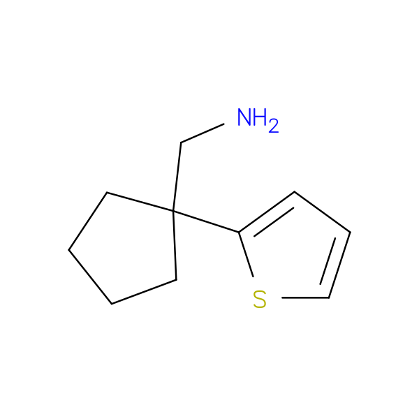 [1-(thiophen-2-yl)cyclopentyl]methanamine