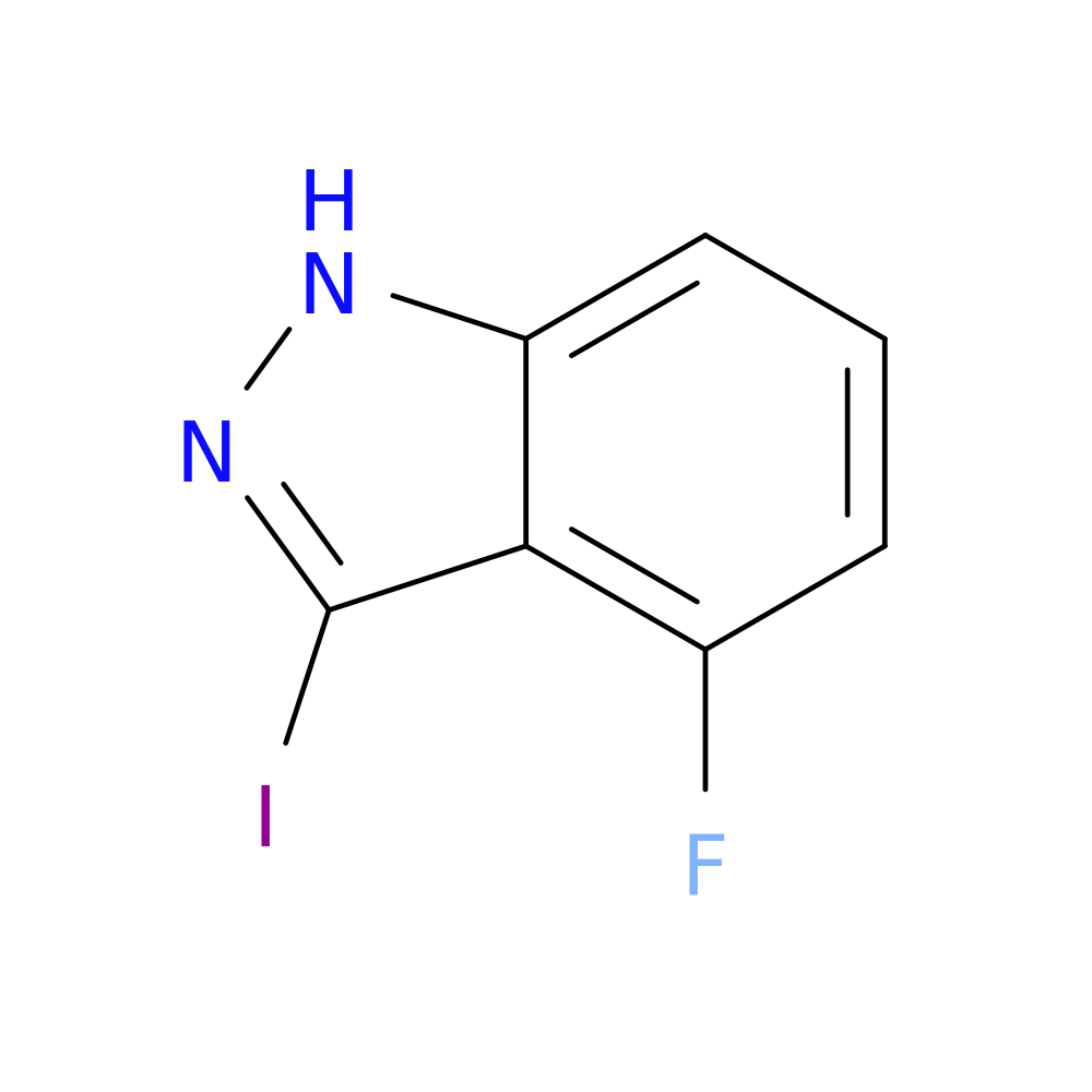 1H-Indazole, 4-fluoro-3-iodo-