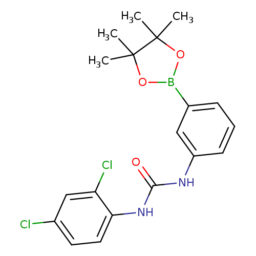 1-(2,4-Dichlorophenyl)-3-[3-(tetramethyl-1,3,2-dioxaborolan-2-yl)phenyl]urea