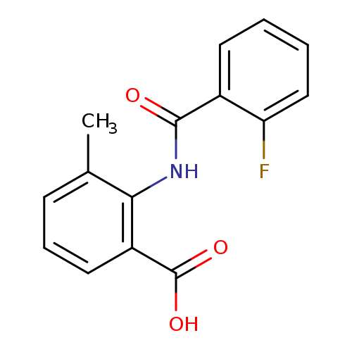 2-[(2-Fluorobenzene)amido]-3-methylbenzoic acid