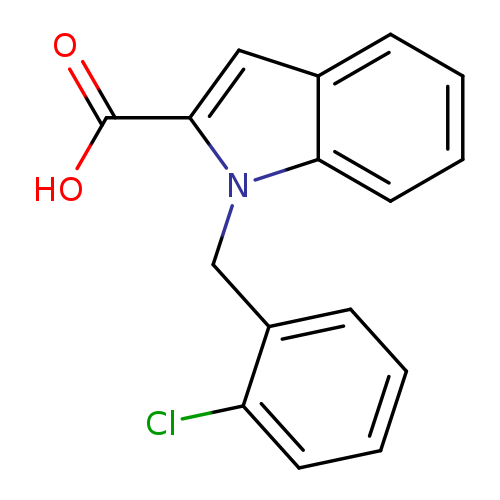 1-(2-Chlorobenzyl)-1h-indole-2-carboxylic acid
